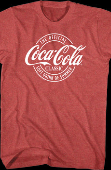 The Official Soft Drink Of Summer Coca-Cola T-Shirt