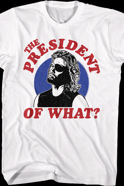 The President Of What Escape From New York T-Shirtmain product image