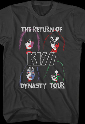 The Return Of Dynasty Tour KISS T-Shirt