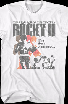 The Story Continues Rocky II T-Shirt