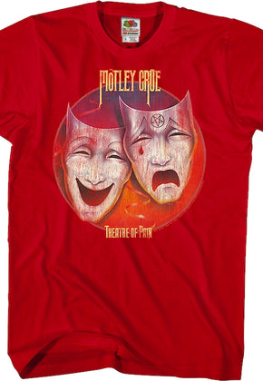 Theatre Of Pain Album Cover Motley Crue T-Shirt
