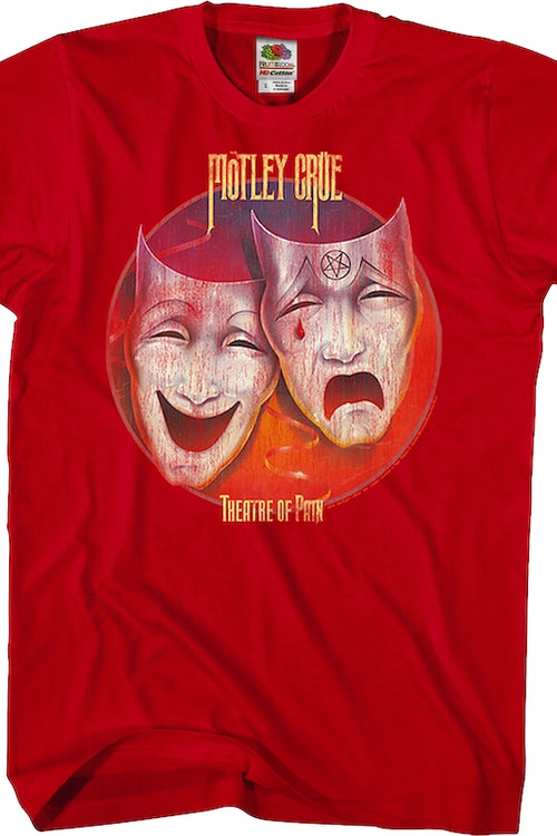 Theatre Of Pain Album Cover Motley Crue T-Shirtmain product image