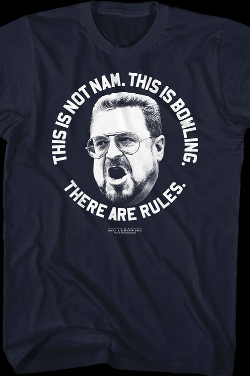 There Are Rules Big Lebowski T-Shirtmain product image