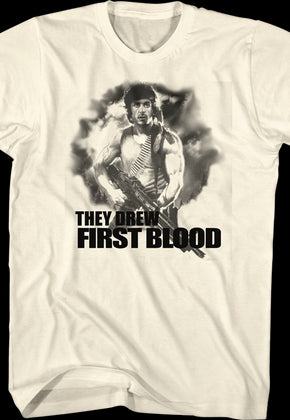 They Drew First Blood Rambo T-Shirt