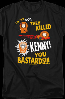 They Killed Kenny South Park T-Shirt