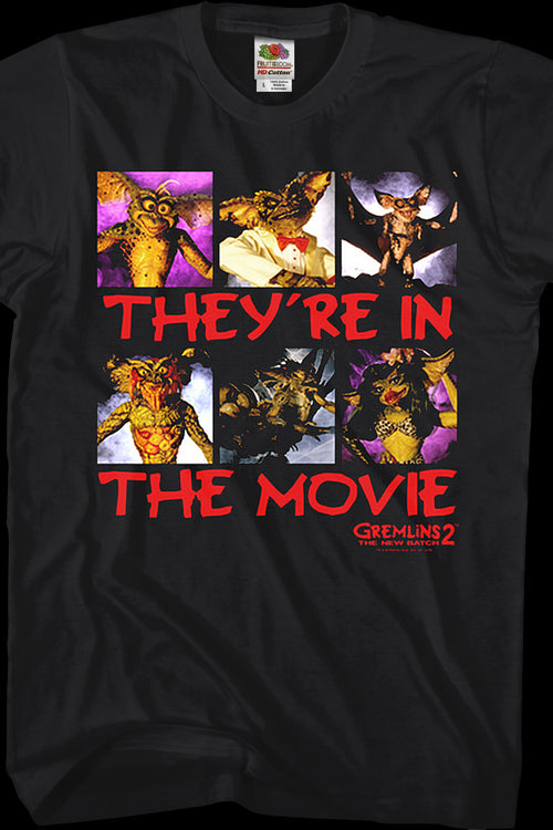 They're In The Movie Gremlins 2 The New Batch T-Shirtmain product image