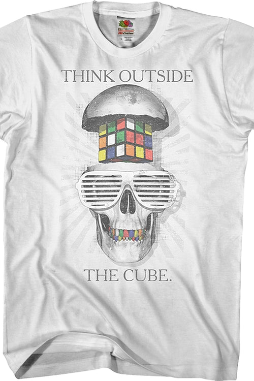 Think Outside Rubik's Cube T-Shirtmain product image