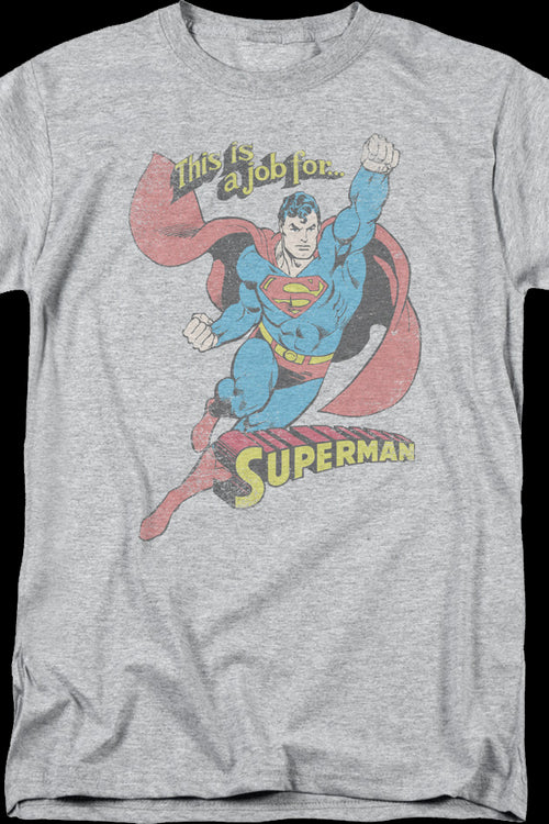 This Is A Job For Superman DC Comics T-Shirtmain product image