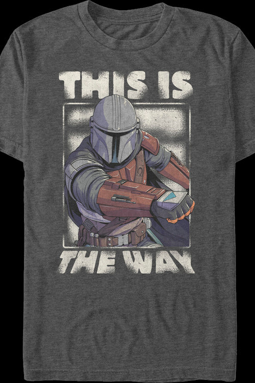 This Is The Way Star Wars The Mandalorian T-Shirtmain product image