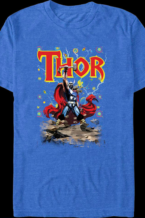 Thor Space Pose Marvel Comics T-Shirtmain product image