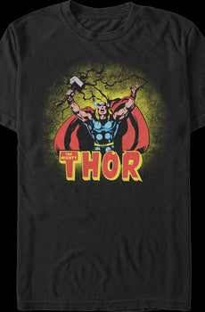 Thor Summon Lightning Marvel Comics T-Shirt