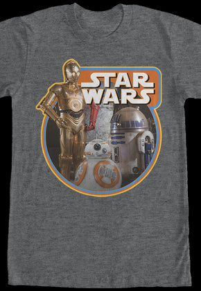 Three Droids Star Wars T-Shirt