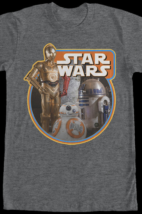 Three Droids Star Wars T-Shirtmain product image