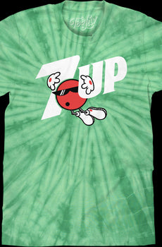 Tie Dye Cool Spot 7 Up T-Shirt