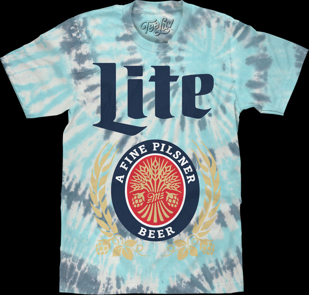 miller lite tie dye sweatshirt