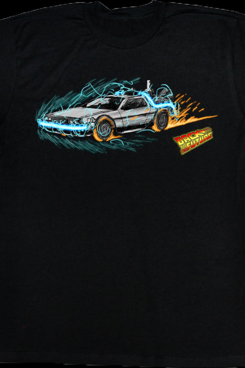 Time Machine With Style Back To The Future T-Shirtmain product image