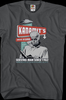 To Serve Man Twilight Zone T-Shirt