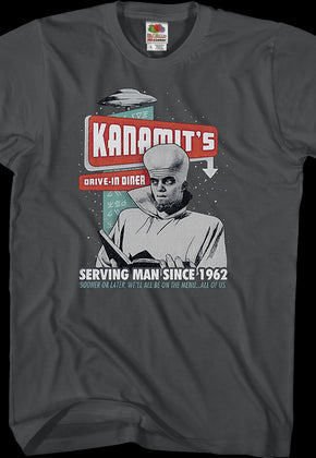 To Serve Man Twilight Zone T-Shirt