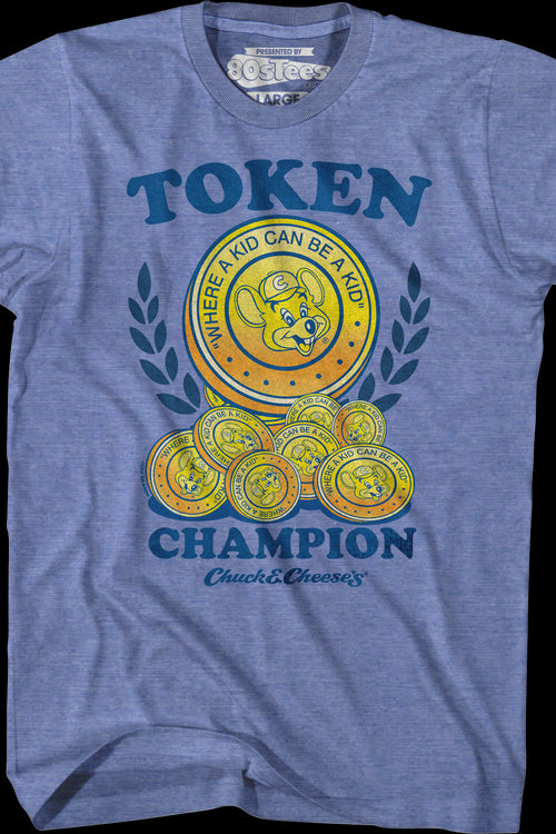 Token Champ Chuck E. Cheese T-Shirtmain product image