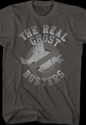 Tonal No Ghost Logo Real Ghostbusters T-Shirt