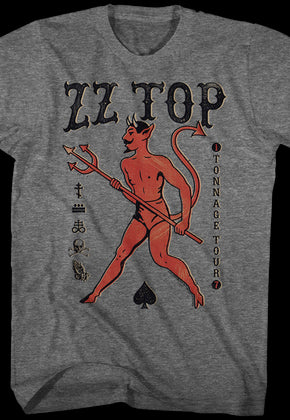 Tonnage Tour ZZ Top T-Shirt