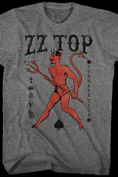 Tonnage Tour ZZ Top T-Shirtmain product image