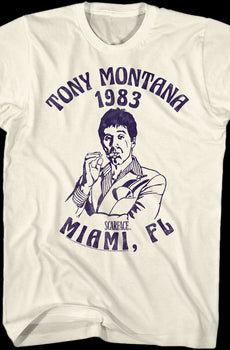 Tony Montana 1983 Scarface T-Shirt