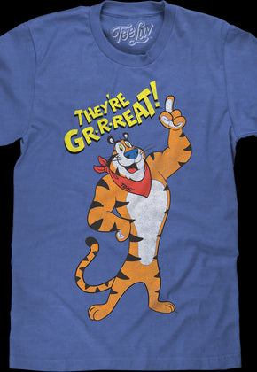 Tony the Tiger They're Great Frosted Flakes T-Shirt