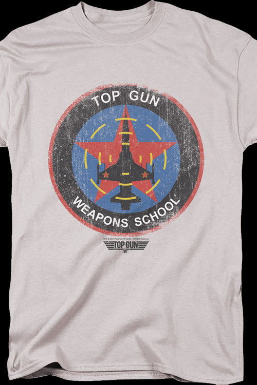 Top Gun Weapons School T-Shirtmain product image