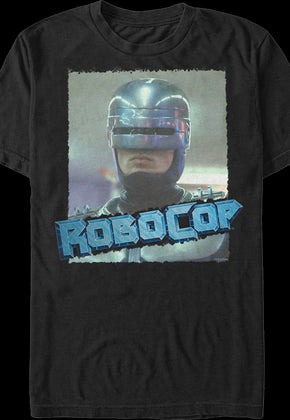 Torn Photo Robocop T-Shirt