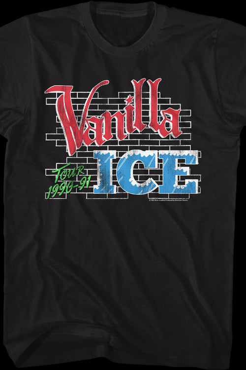 Tour 1990-91 Vanilla Ice T-Shirtmain product image