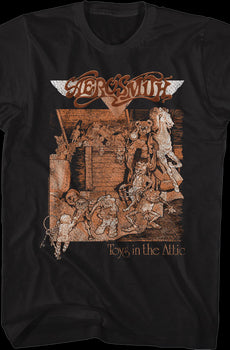 Toys In The Attic Album Cover Aerosmith T-Shirt