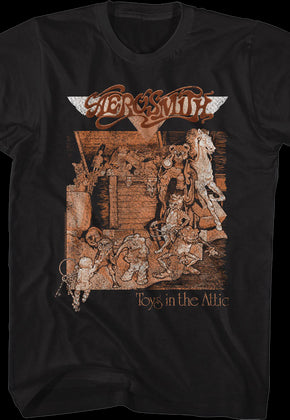 Toys In The Attic Album Cover Aerosmith T-Shirt