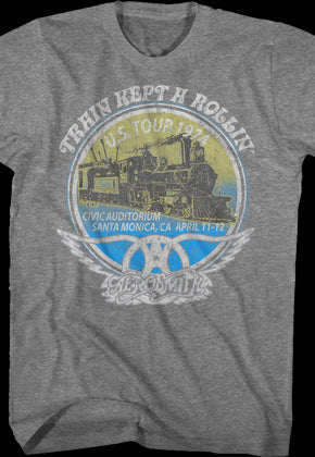 Train Kept A Rollin' Aerosmith T-Shirt
