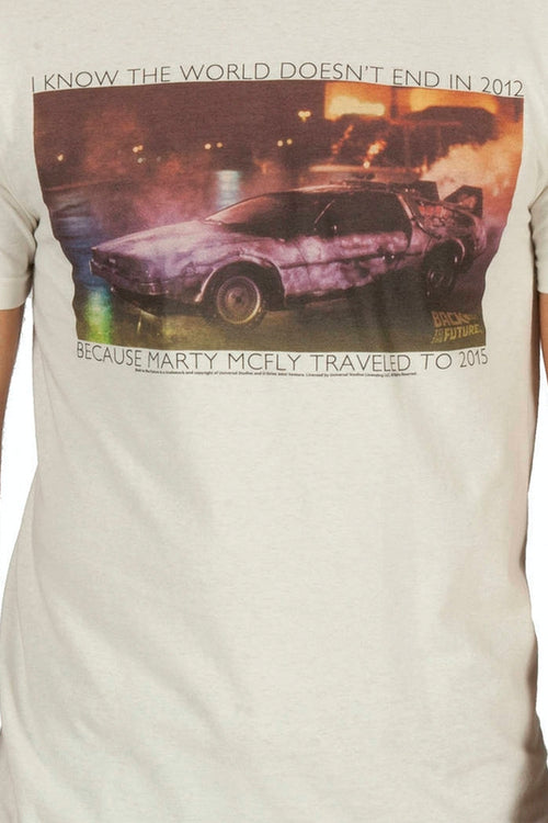 Traveled To 2015 Back To The Future Shirtmain product image