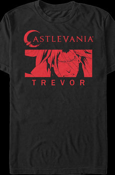 Trevor Red Photo Castlevania T-Shirt
