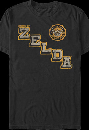 Triforce Badge Legend of Zelda Nintendo T-Shirt