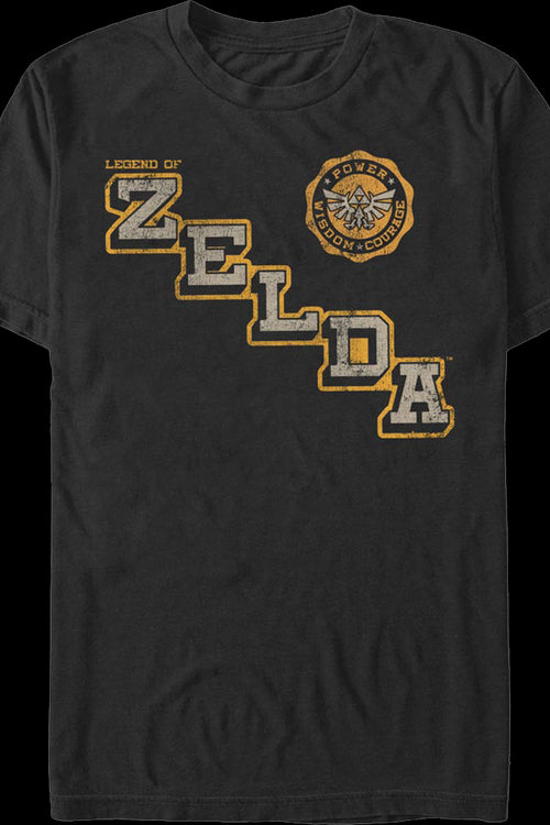Triforce Badge Legend of Zelda Nintendo T-Shirtmain product image