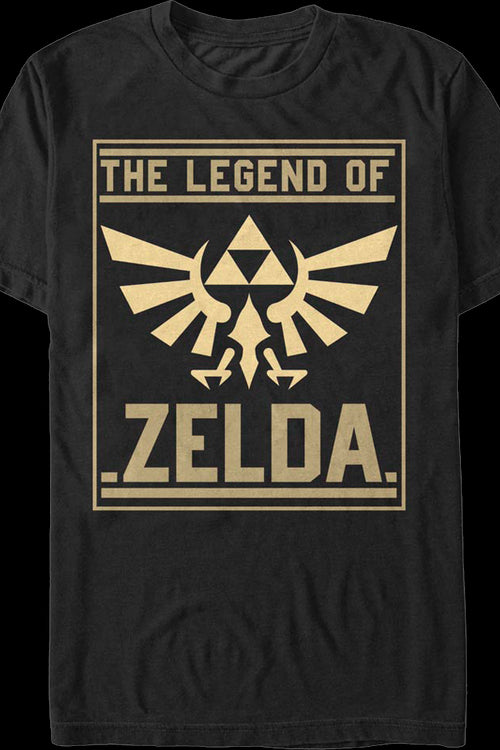 Triforce Box Legend of Zelda Nintendo T-Shirtmain product image