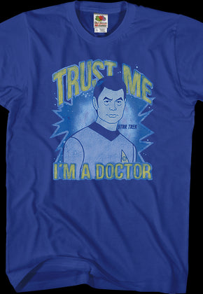 Trust Me I'm A Doctor Star Trek T-Shirt