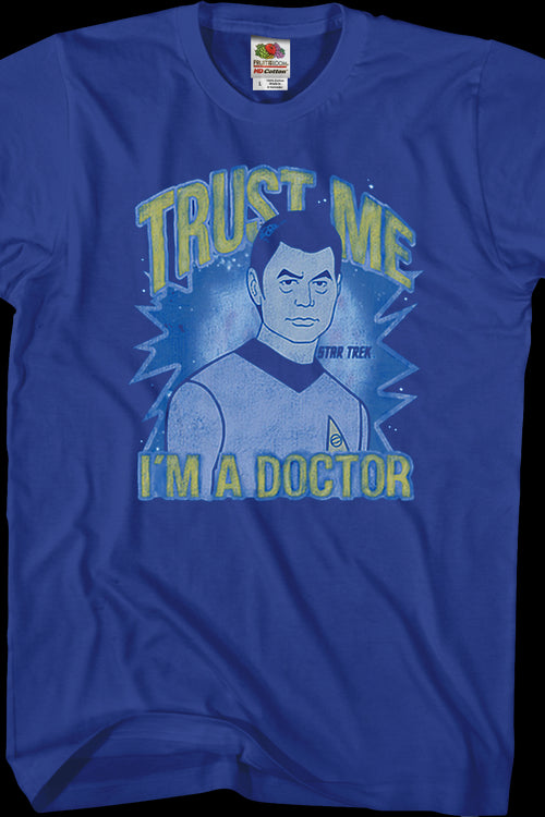Trust Me I'm A Doctor Star Trek T-Shirtmain product image