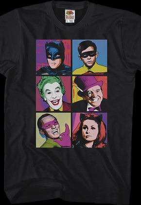 TV Series Pop Art Batman T-Shirt