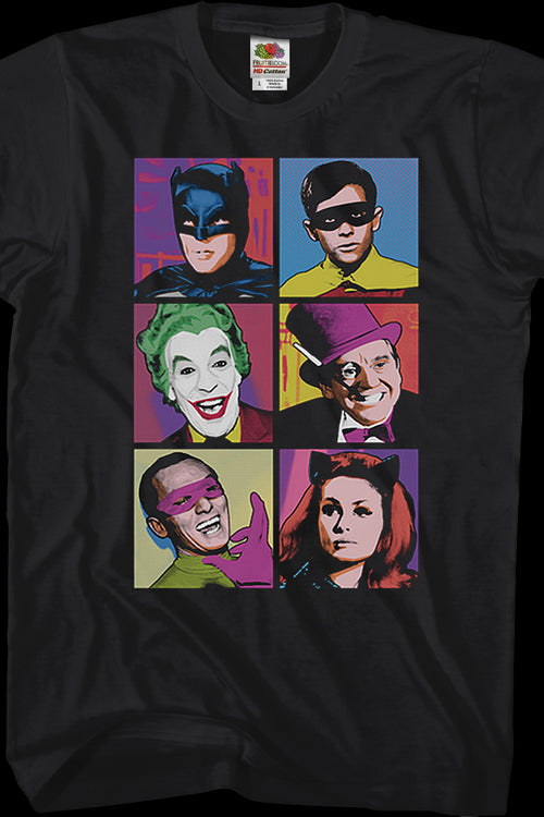 TV Series Pop Art Batman T-Shirtmain product image