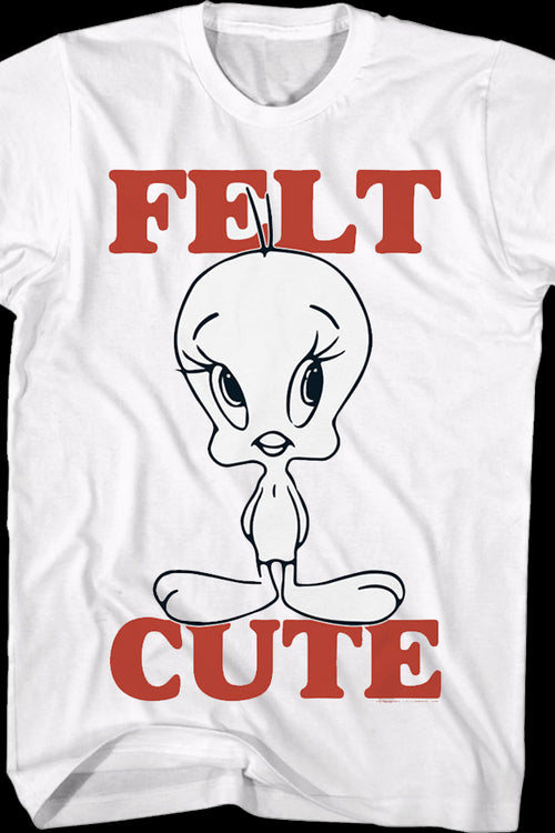 Tweety Felt Cute Looney Tunes T-Shirtmain product image