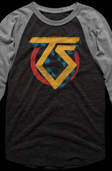 Twisted Sister Raglan Baseball Shirt