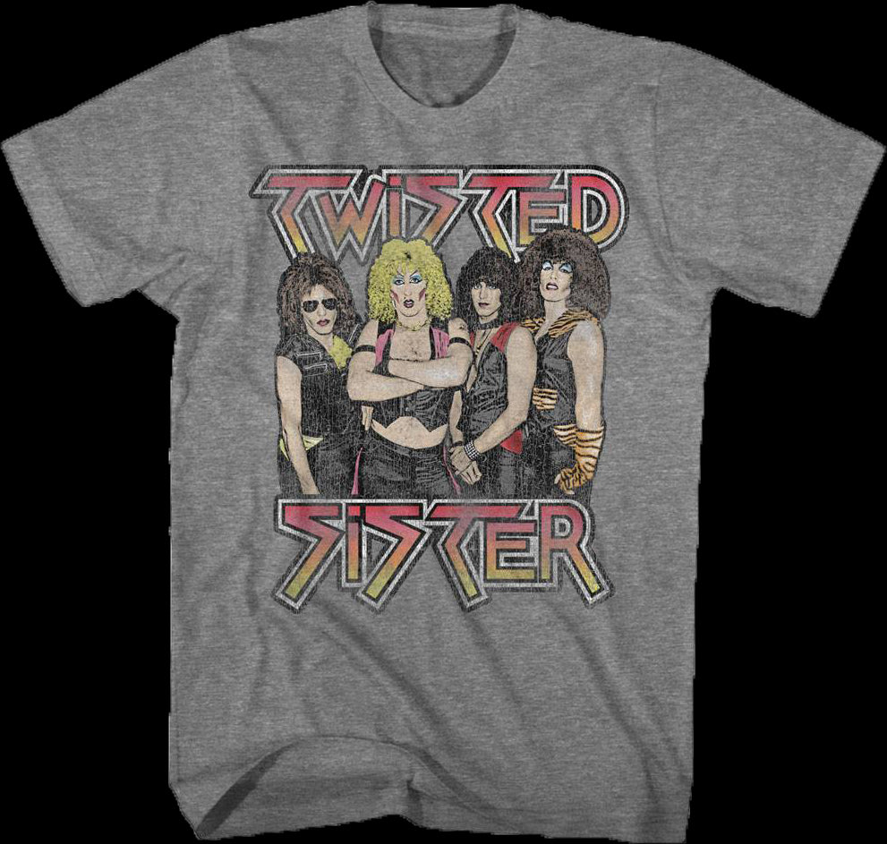 TWISTED SISTERバンドティシャツ Twisted Sister T-Shirt: Twisted Sister Mens T-Shirt