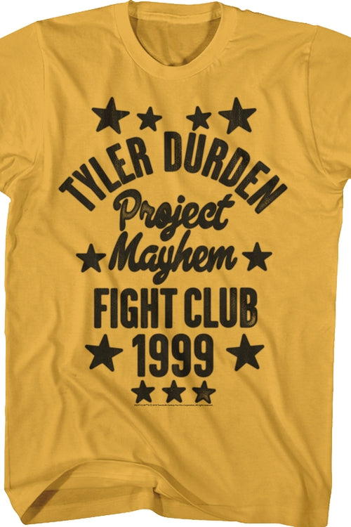 Tyler Durden Fight Club T-Shirtmain product image