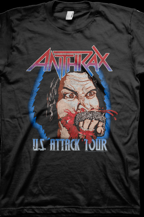 U. S. Attack Tour Anthrax T-Shirtmain product image