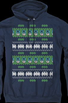 Batman Ugly Faux Knit DC Comics Hoodie