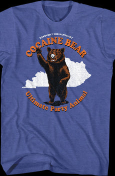 Ultimate Party Animal Cocaine Bear T-Shirt